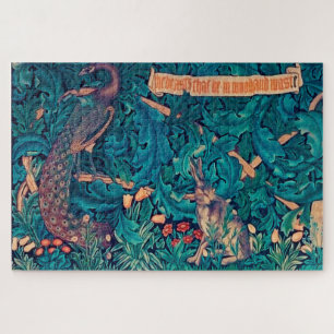 Quebra-cabeça Animais na Floresta, William Morris