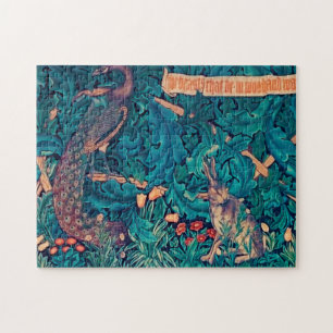 Quebra-cabeça Animais na Floresta, William Morris