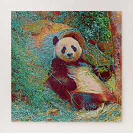 Quebra-cabeça Animais populares - Panda 1