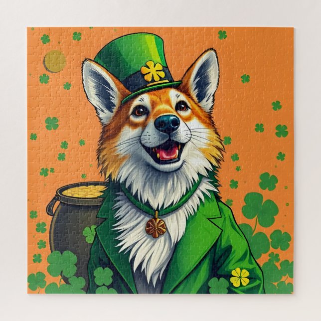 Quebra-cabeça Animais Sortudos em Disguise - Ruas. Diversão do D (Vertical)