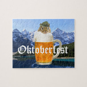 Quebra-cabeça Animal do Festival de Cerveja da Oktoberfest