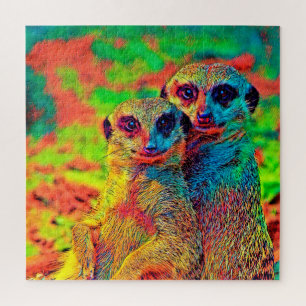 Quebra-cabeça AnimalColor_Meerkat_002