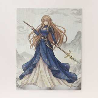 Quebra-cabeça Anime Girl Puzzle