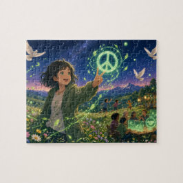 Quebra-cabeça Anime & Paz