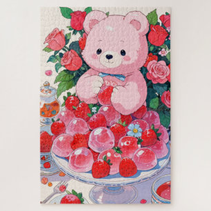 Quebra-cabeça Anime Urso Fofo Teddy