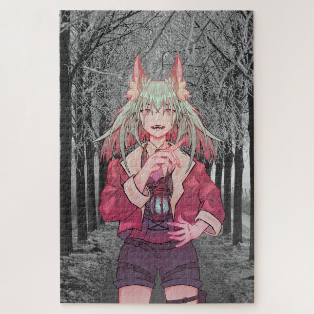 Quebra-cabeça Anime, V Tuber VTuber, snow (Vertical)