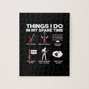 Quebra-cabeça Aniversário da Música Guitarrista Viciada por Guit