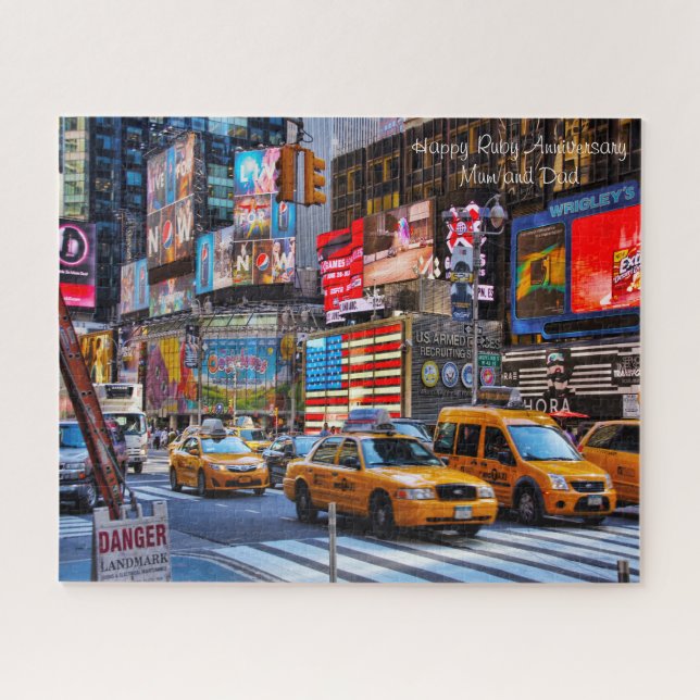 Quebra-cabeça Aniversário da Ruby. (Horizontal)