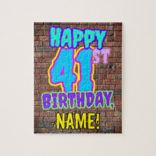 Quebra-cabeça Aniversário de 41ruas ~ Divertido, Grafite Urbano
