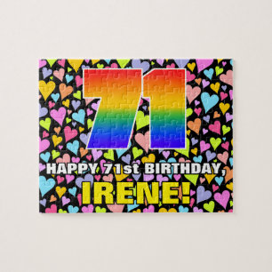 Quebra-cabeça Aniversário de 71ruas — Diversão, Amores Formas Ca