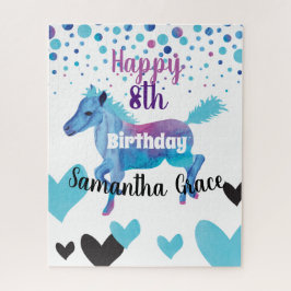 Quebra-cabeça Aniversário de Corações e Pôs