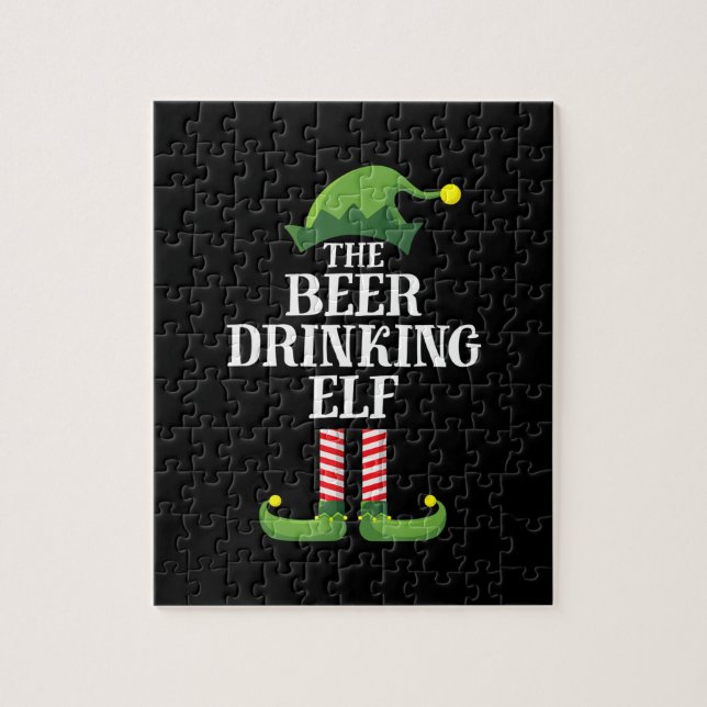 Quebra-cabeça Aniversário de Natal de Bebendo de cerveja (Vertical)