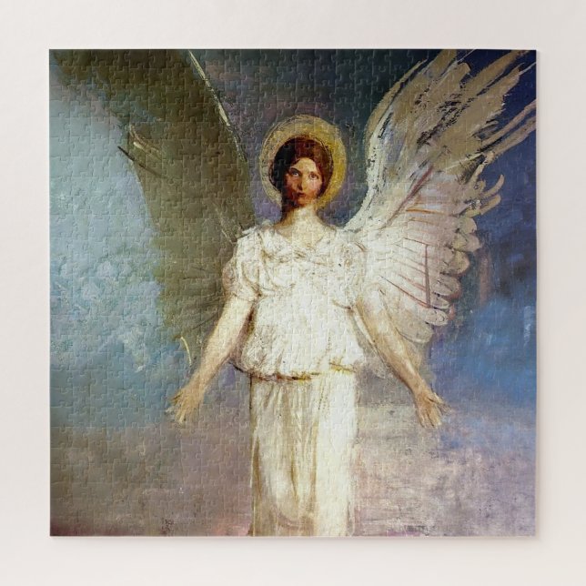 Quebra-cabeça “Anjo ao Meio-Dia” de Abbott Thayer (Vertical)