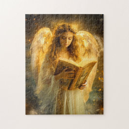 Quebra-cabeça Anjo da Sabedoria Divina com Bíblia