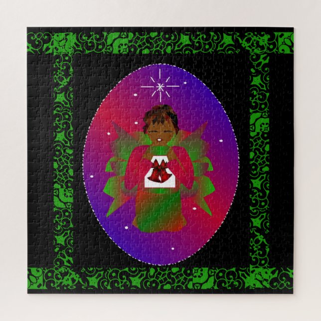 Quebra-cabeça Anjo do Natal - Joy do Mundo - Gráfico (Vertical)