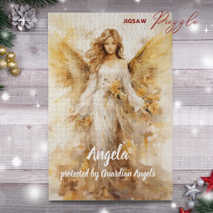 Quebra-cabeça Anjo Guardião Personalizado