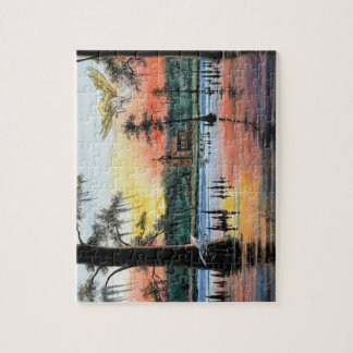 Quebra-cabeça Anjo na albufeira