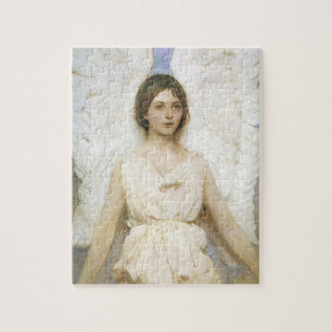 Quebra-cabeça Anjo por Abbott Thayer, Vintage Victorian Fine Art