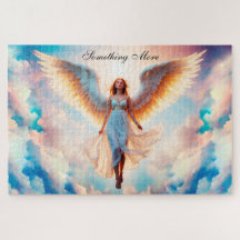 Anjo sunshine mulher pardo, colorida adorável