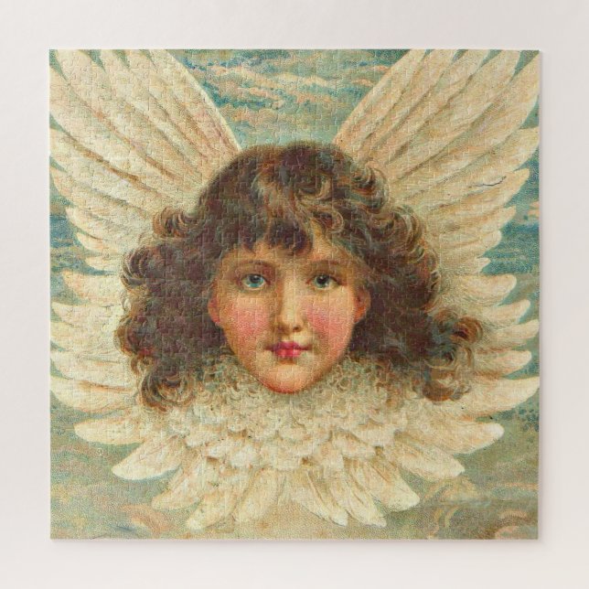 Quebra-cabeça anjo vitoriano (Vertical)