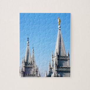 Quebra-cabeça anjos moroni templo mórmon salt lake city