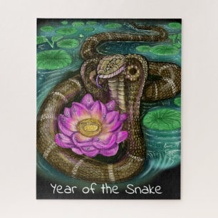 Quebra-cabeça Ano chinês do zodíaco do cobra