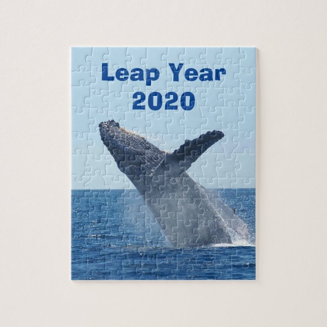 Quebra-cabeça Ano Leap 2020 (Vertical)