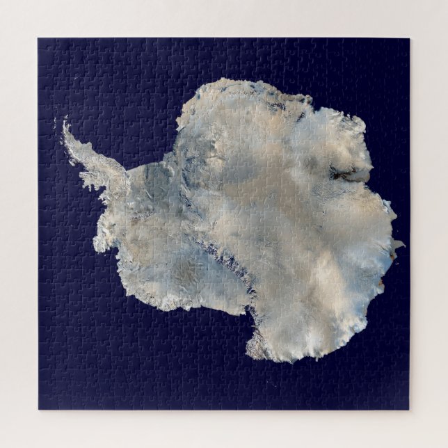 Quebra-cabeça Antártida (NASA Blue Marble) (Vertical)