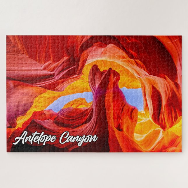 Quebra-cabeça Antelope Canyon, Page, Arizona, Estados Unidos (Horizontal)