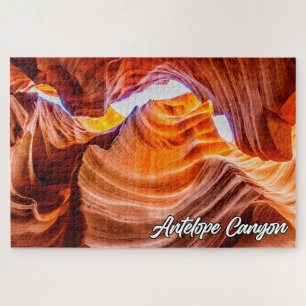 Quebra-cabeça Antelope Canyon, Page, Arizona, EUA