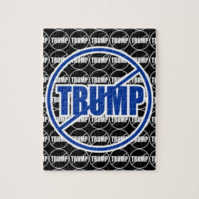 Quebra-cabeça Anti Trump sem truncar personalizado (Vertical)