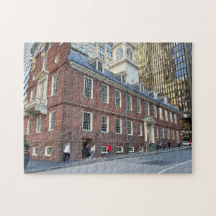 Quebra-cabeça Antiga Casa Estadual em Boston