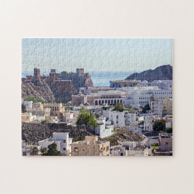Quebra-cabeça Antiga Muscat cidade histórica original de Muscat  (Horizontal)