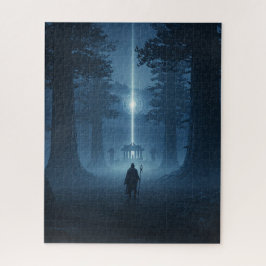 Quebra-cabeça Antigo Guerreiro Confronta Espírito de Luz Mística