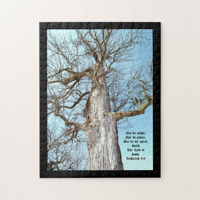 Quebra-cabeça Antigos Ash Zechariah 4:6 (Vertical)