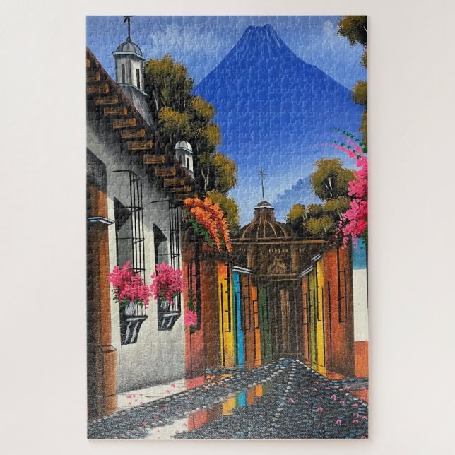 Quebra-cabeça Antígua, Guatemala (Vertical)