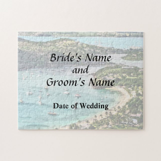 Quebra-cabeça Antígua View Falmouth Harbor (Horizontal)