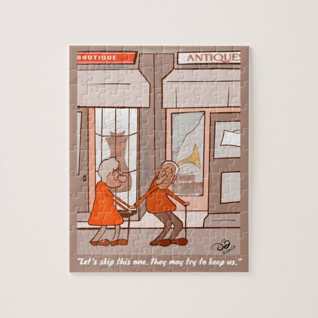 Quebra-cabeça Antiguidades (Vertical)