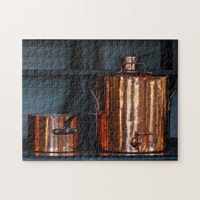 Quebra-cabeça Antique Copper Pots (Horizontal)