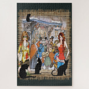 Quebra-cabeça Anton Pieck Carol Singers