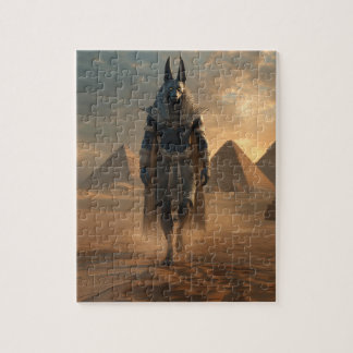 Quebra-cabeça Anubis Puzzle – Egyptian Mythology Wall Art