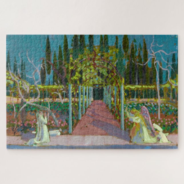 Quebra-cabeça Anunciação | Maurice Denis | (Horizontal)