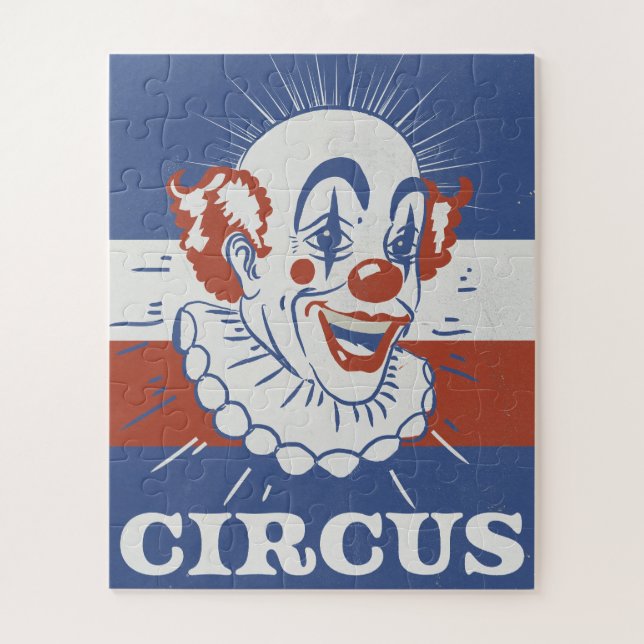 Quebra-cabeça Anúncio de Circo Antigo  (Vertical)