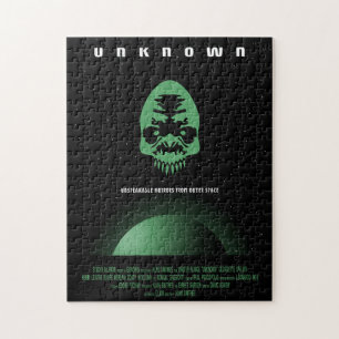 Quebra-cabeça Anúncio De Filme De Horror Sci-Fi, Desconhecido