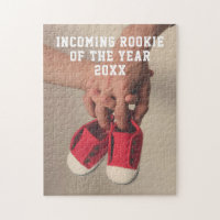 Anúncio de Gravidez de Foto do Rookie de Entrada