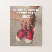 Anúncio de Gravidez de Foto do Rookie de Entrada