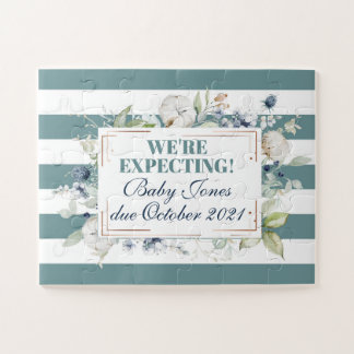 Quebra-cabeça Anúncio de gravidez Estamos esperando um bebê