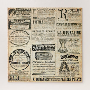 Quebra-cabeça Anúncio de jornal francês em 1897