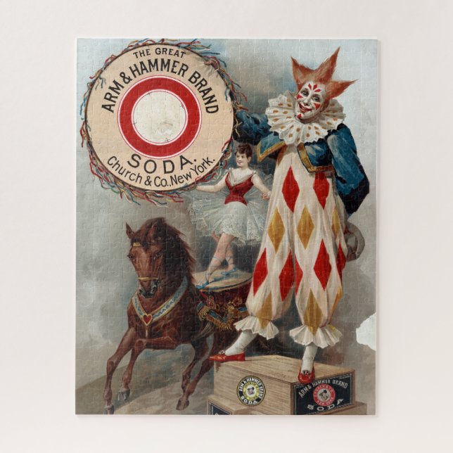 Quebra-cabeça Anúncio Vintage Para Arm & Hammer Soda (Vertical)
