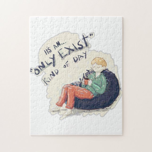 Quebra-cabeça Apenas existe tipo de dia (Vertical)